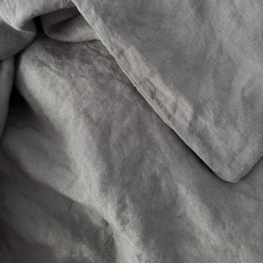 Hørpudebetræk SILVER GREY - NYHED -